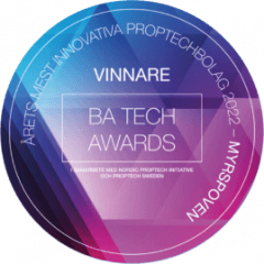 BA Tech Awards winner — most innovative proptech company 2022